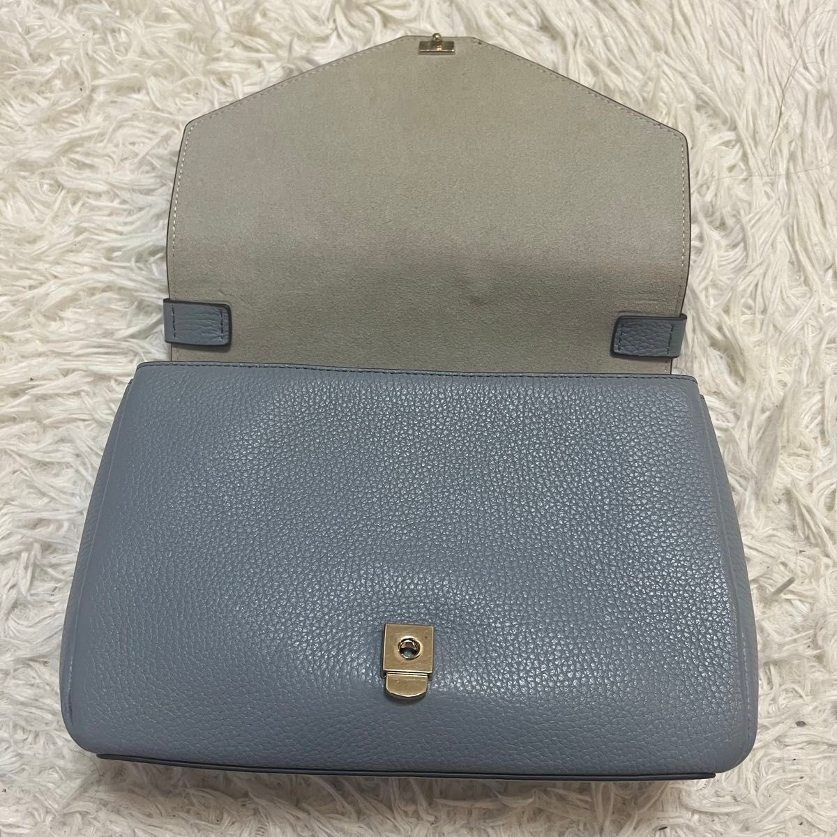 美品 FURLA フルラ ダフネ 2way ショルダーバッグ ハンドバッグ トップ