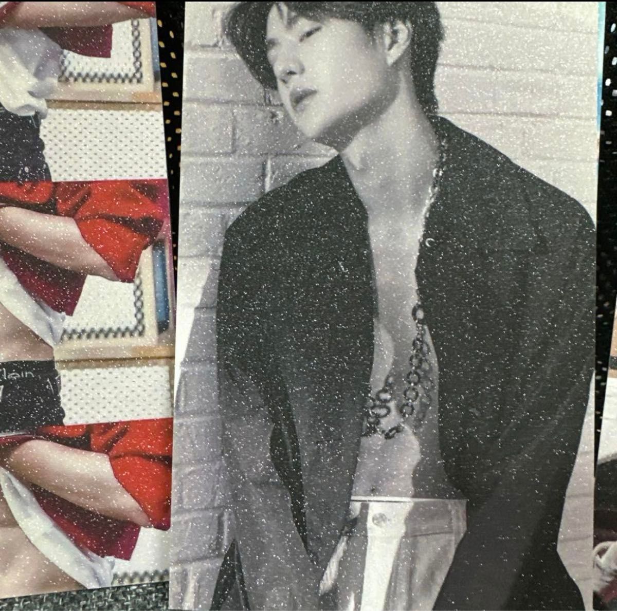 9枚セット】王一博 ワンイーボー 腹筋 キラキラ 両面 満天枚ポスト