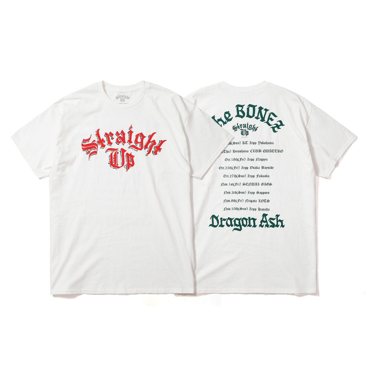未開封】The BONEZ x Dragon Ash Straight Up Tour Tシャツ（XL