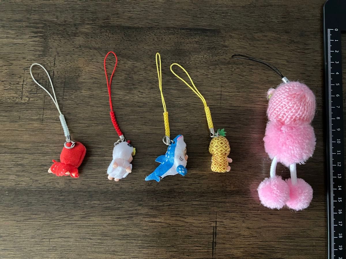 キューピーちゃん ストラップ 5セット｜Yahoo!フリマ（旧PayPayフリマ）