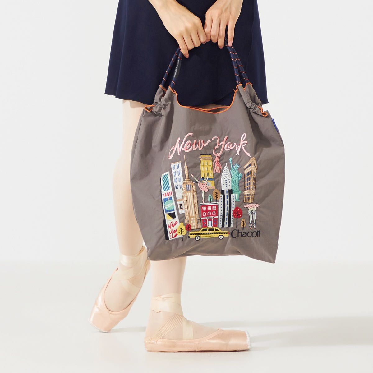 ボールアンドチェーン チャコット ニューヨーク トートバッグ M