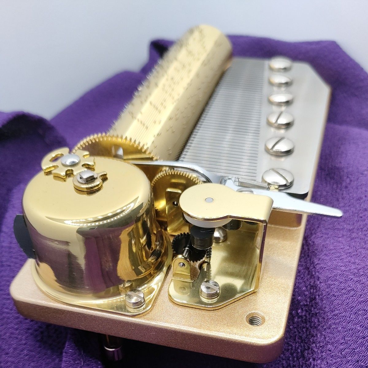 星に願いを（一曲ロング演奏）】50弁 オルゴール ムーブメント メカ