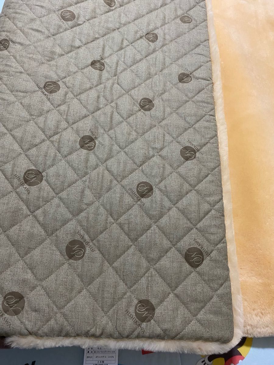 新品 未使用 じぶんまくら ムートンシーツ 西川 シングル 380 000円