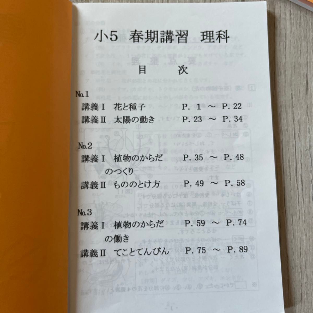 浜学園 春期講習 テキスト 算数 理科 国語 社会 4教科 問題集 本 中学