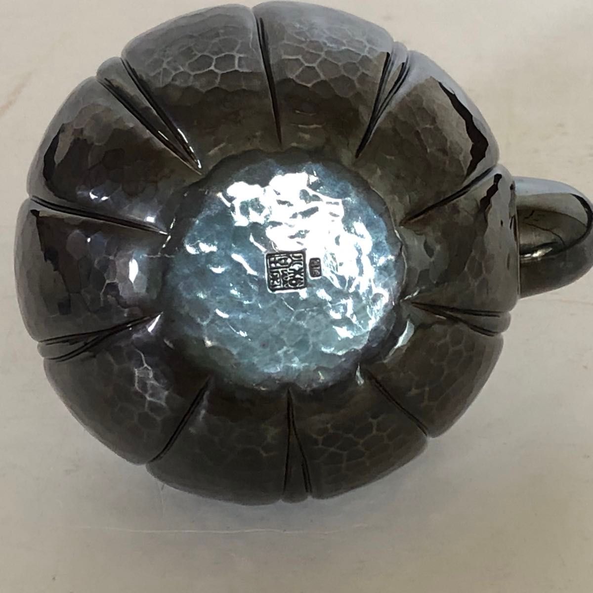 松栄堂 銀瓶 純銀 かぼちゃ形 重量約442g｜Yahoo!フリマ（旧PayPayフリマ）