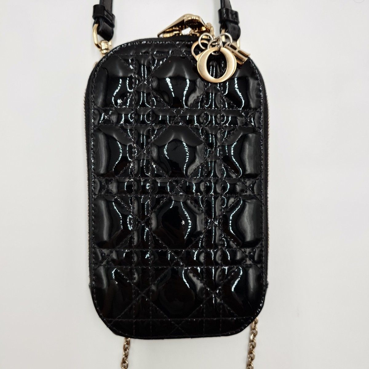 Dior レディディオール フォンホルダー ミニフォンバッグ フォンポーチ