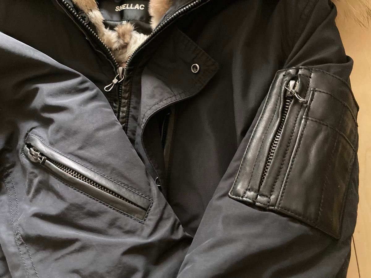 SHELLAC シェラック ラビットファー モッズコート 50サイズ｜Yahoo
