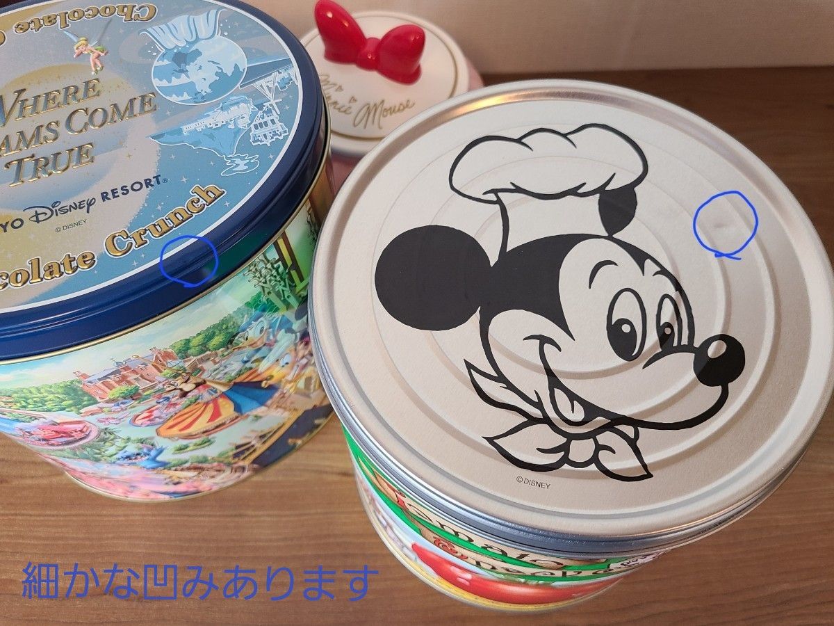 ディズニー 空き缶 お菓子缶 東京ディズニーランド 空缶 ケース