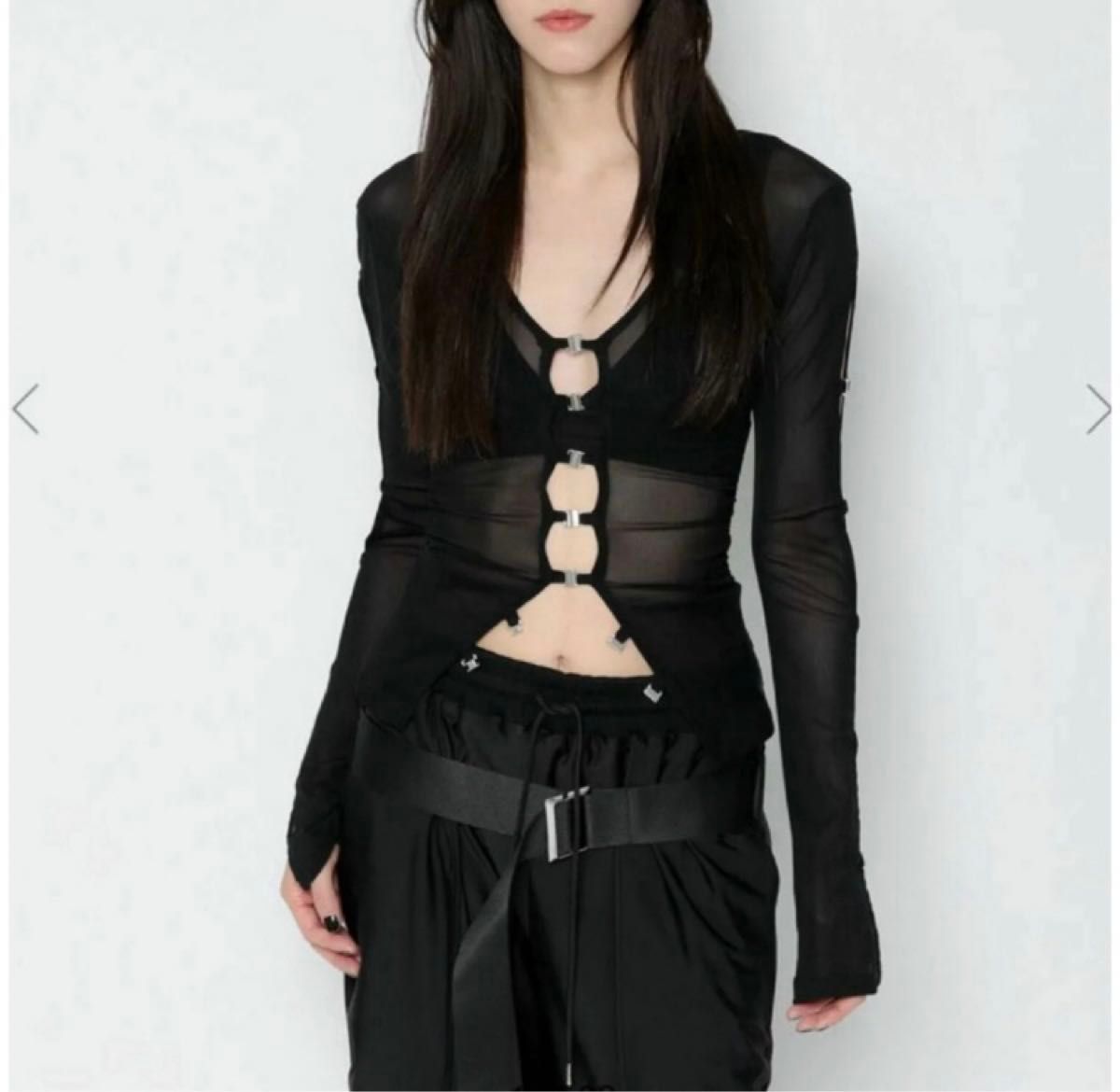 melt the lady メルトザレディ sheer hook tops 未使用タグ付き｜Yahoo