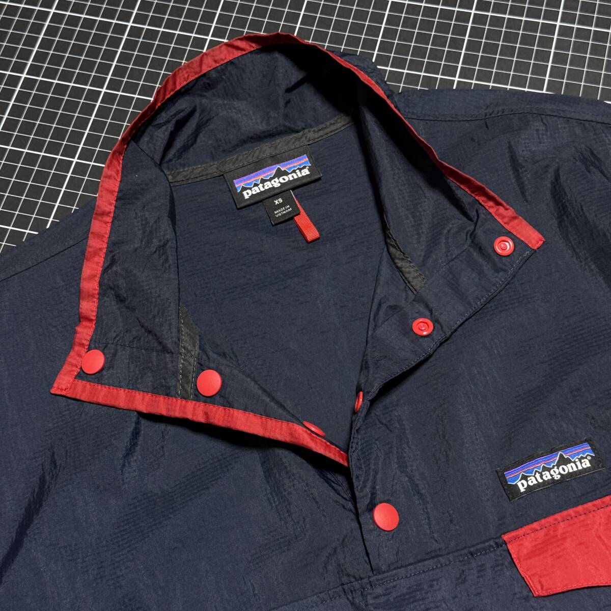 パタゴニア『メンズ XS』フーディニ・スナップT・プルオーバー 24150