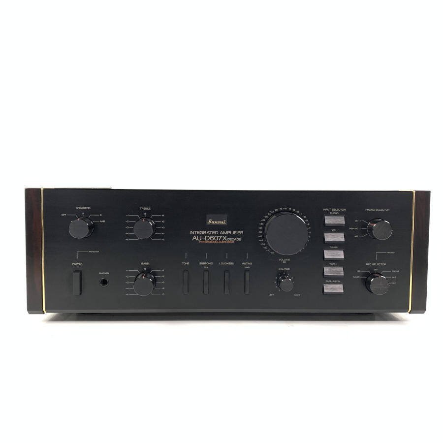 Yahoo!オークション - Sansui サンスイ AU-D607X DECADE プリメインア