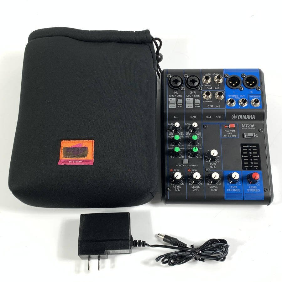 Yahoo!オークション - YAMAHA ヤマハ MG06 ミキサー ACアダプター/ケー