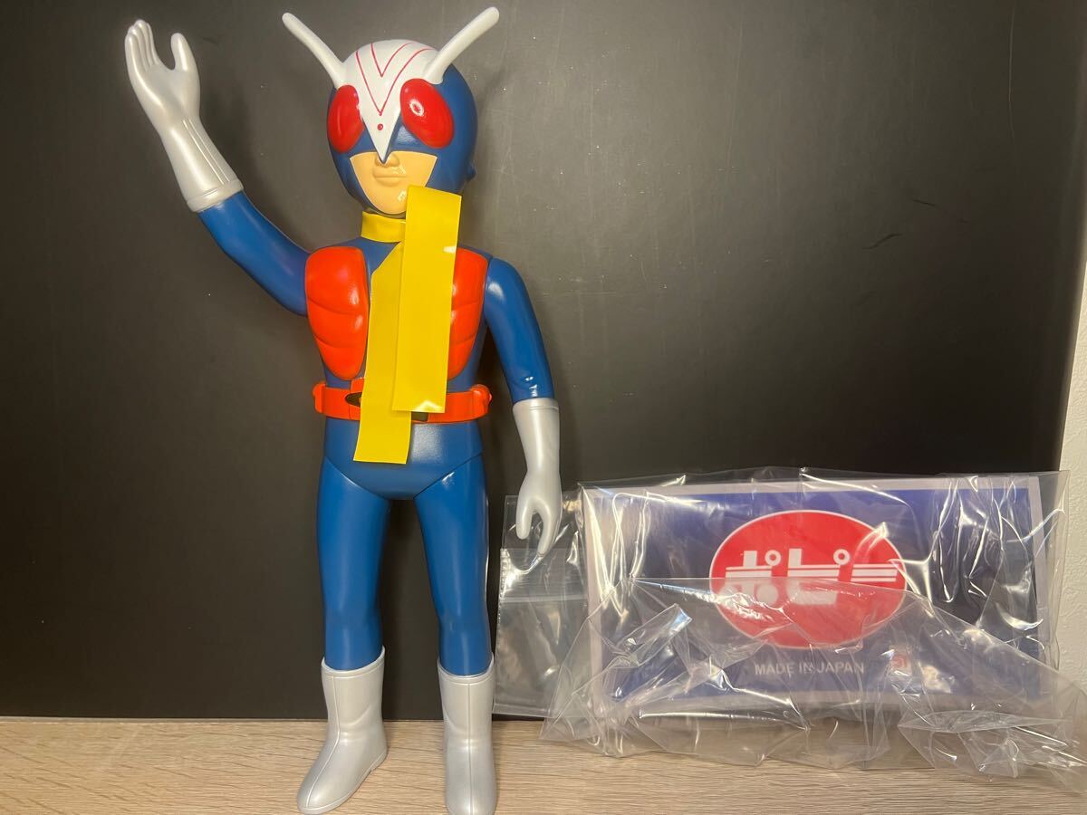 未開封）ライダーマン ソフビ 珍色 ポピー 未開封）ライダーマン