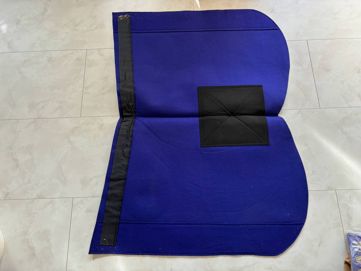 Yahoo!オークション - 【ステイゴールド】GI調教ゼッケン（紺色・6番）