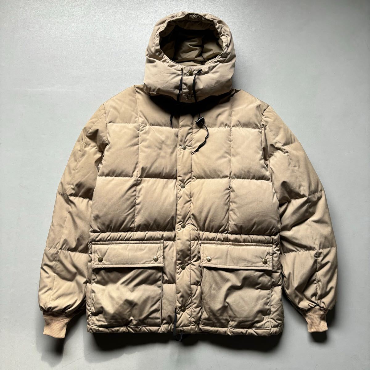 80s Eddie Bauer down jacket “size M” 80年代 黒タグ エディバウアー