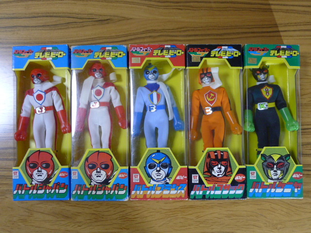 Yahoo!オークション - ポピーテレビヒーローシリーズ バトルフィーバ