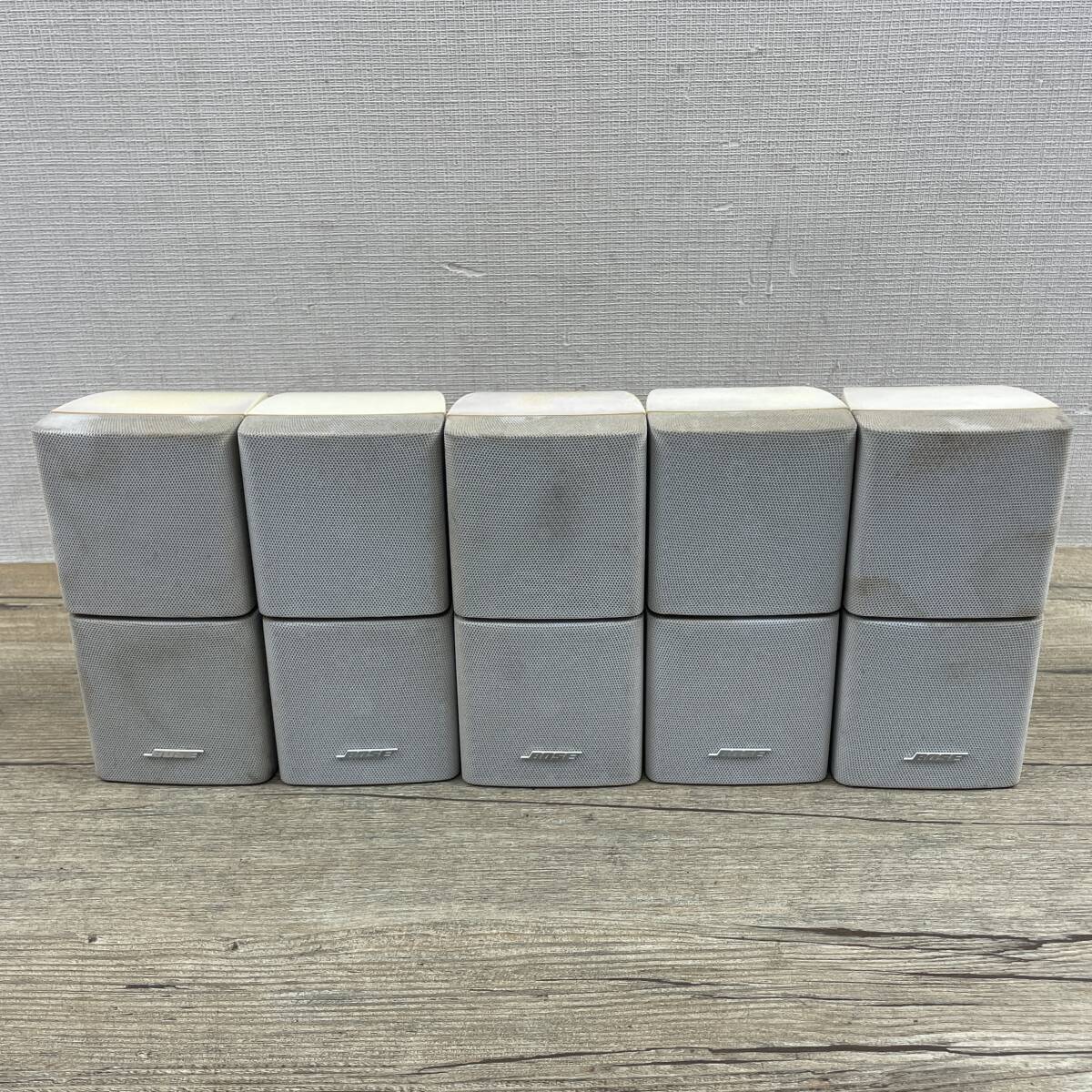 BOSE ダブルキューブ型サラウンドスピーカー 5個セット 白 サラウンド