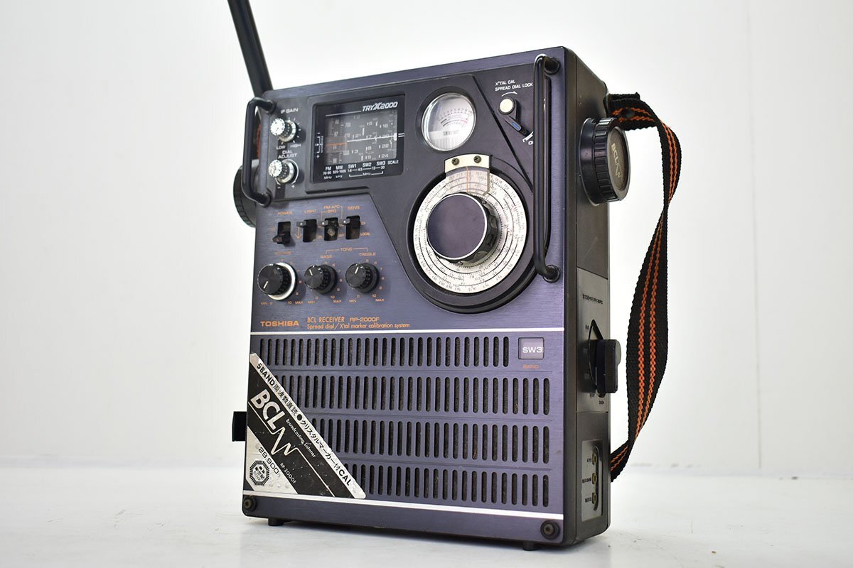 東芝 BCLラジオ TRY X2000 完動品 デッドストックBCLラジオ