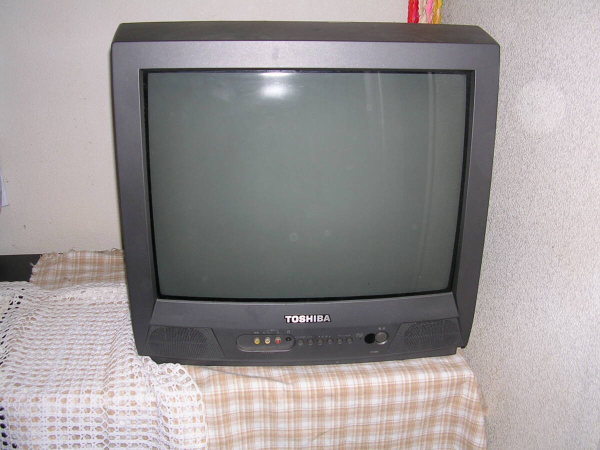 Yahoo!オークション - 東芝ブラウン管テレビ 21S88 相当昔の物