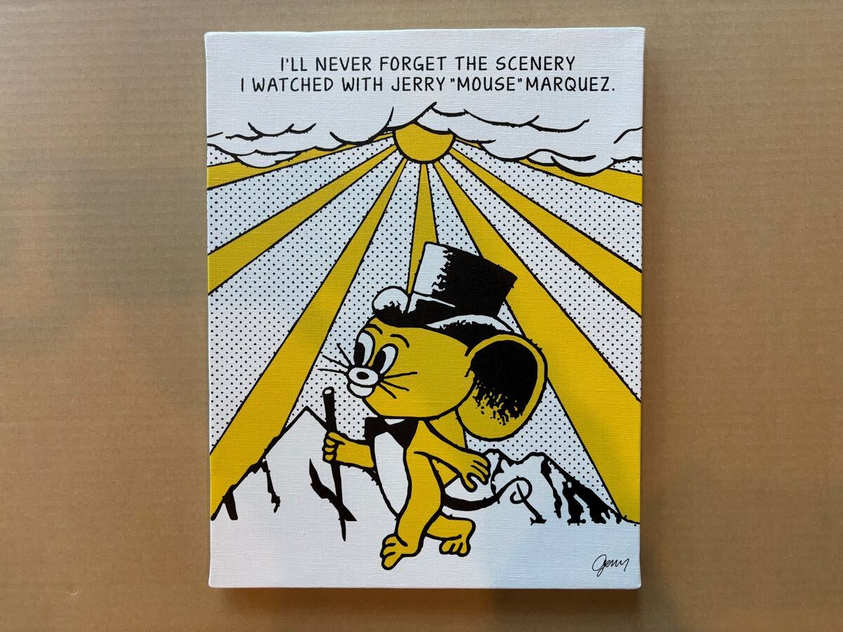 ジェリー鵜飼 キャンバスアート スマイルビレッジ#2 jerry ukai