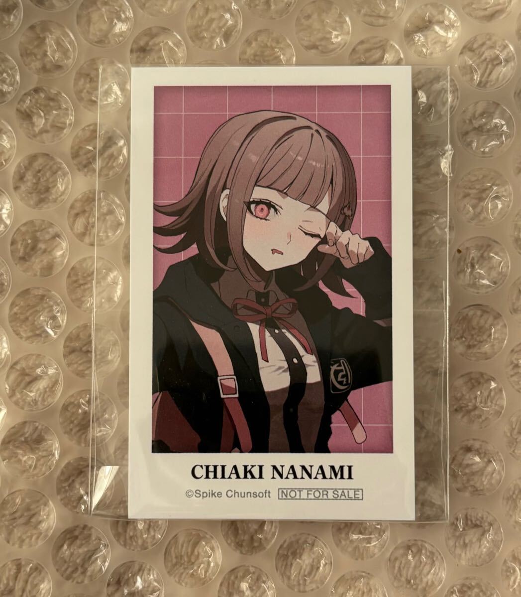 ダンガンロンパ さくしゃ2 七海千秋 カード チェキ 特典 アニメイト