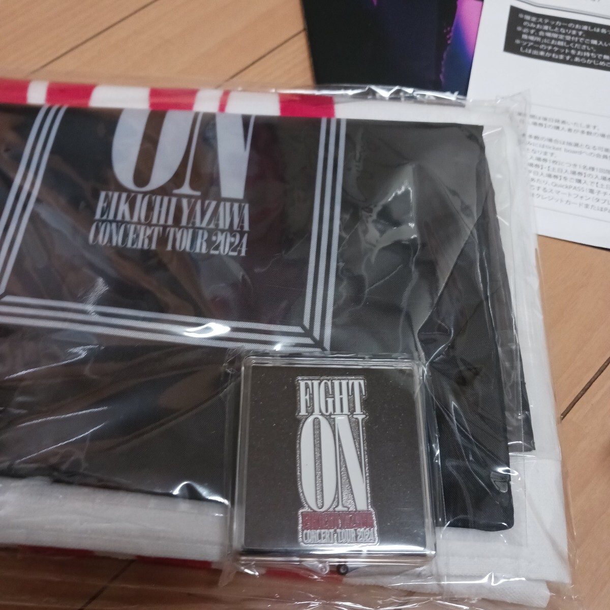 矢沢永吉 2024 FightON SS席 ノベルティ ポージング人形 SS席特典 5点