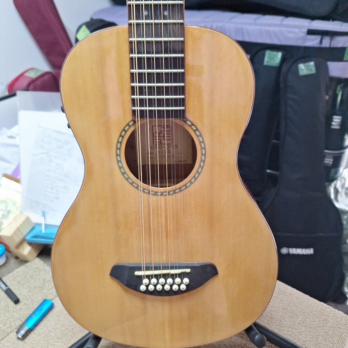 音音 OTO-OTO OT-3E 12弦 ショートスケールミニギター エレアコ 音音