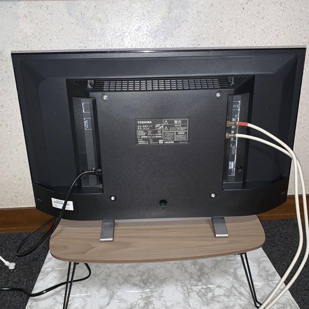 2020年製】TOSHIBA液晶テレビ REGZA 24V34 相互リモコン付｜Yahoo