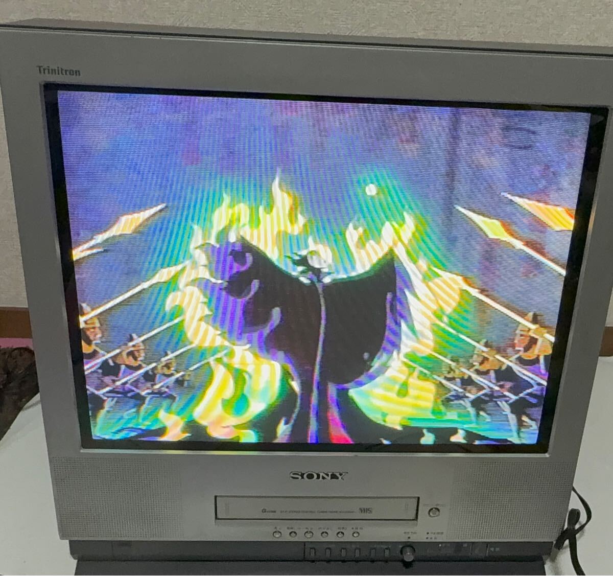 SONY ソニー トリニトロン 21型 21インチ ブラウン管テレビ ビデオ一