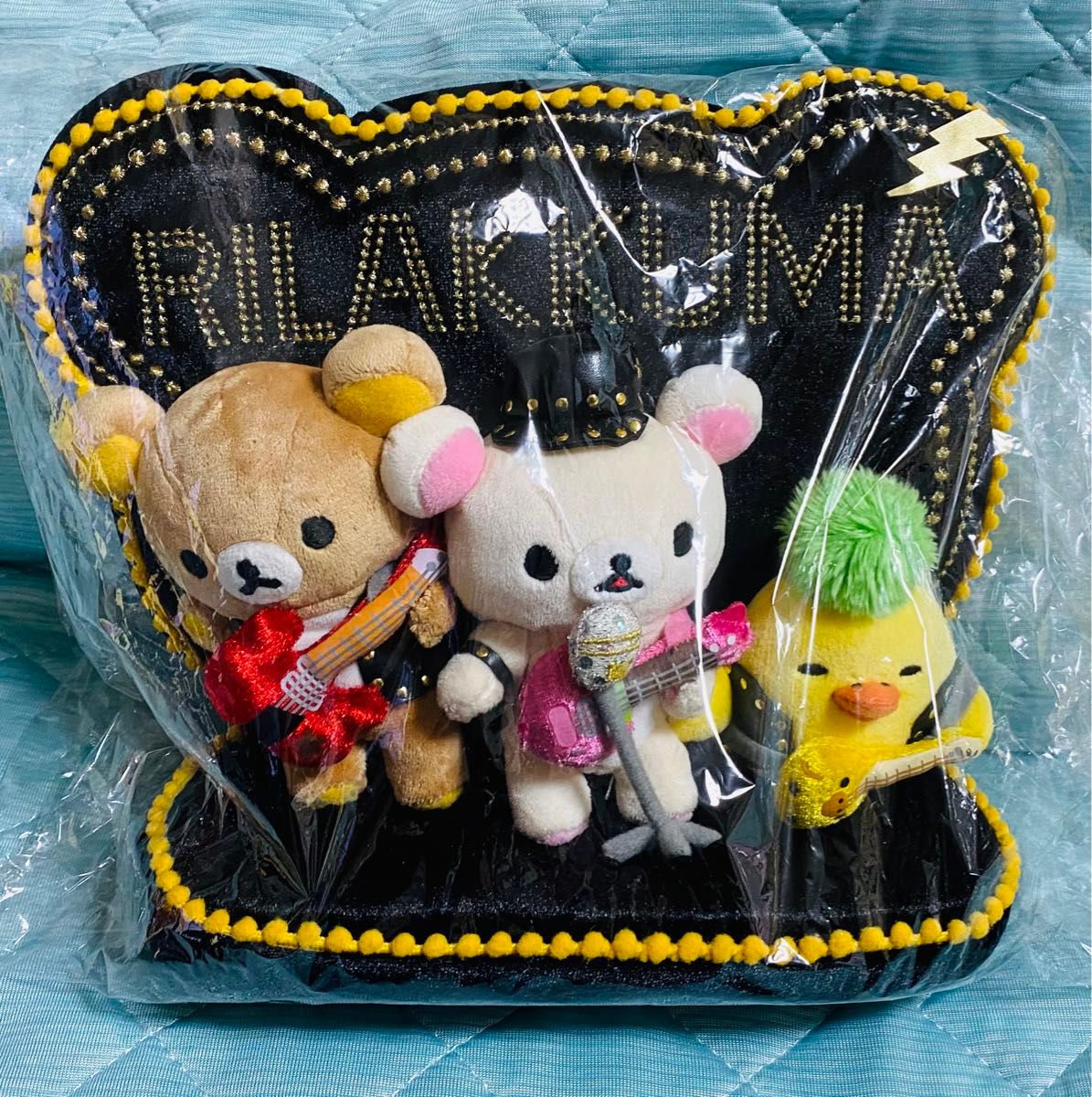 レア リラックマ タワーレコード コラボ ライブステージ 黒 ぬいぐるみ