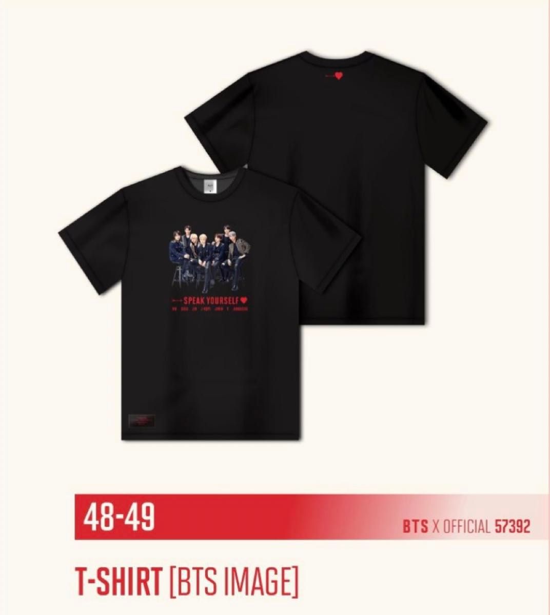 BTS world tour love yourself japan edition Tシャツ Lサイズ｜Yahoo