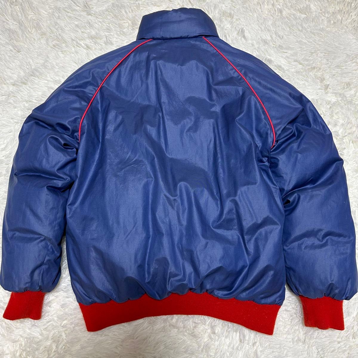 希少/80s】モンクレール ×アシックス ダウンジャケット リバーシブル