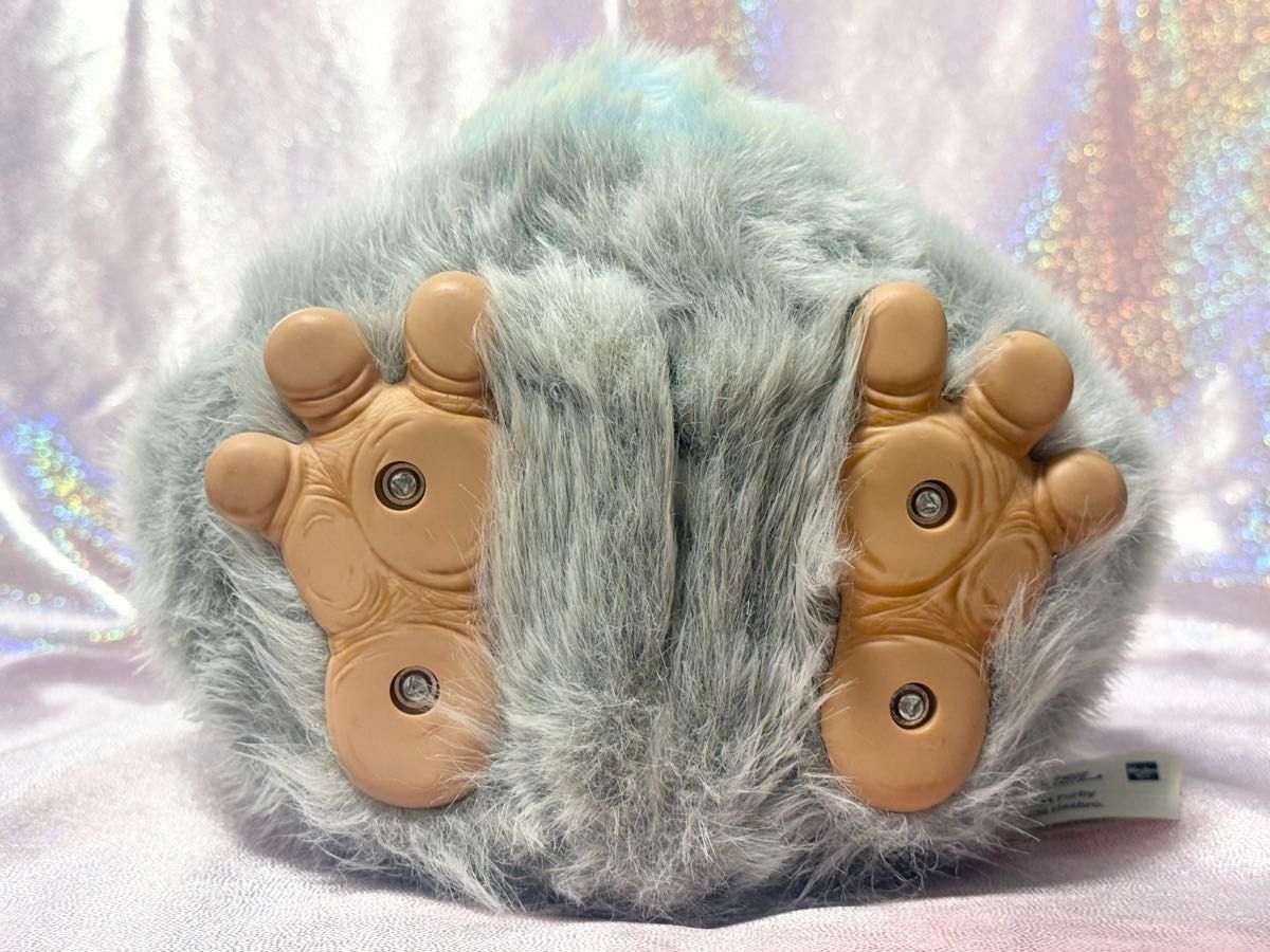 ファービー2 クラウディスカイ グレー×水色×青目 ブルーアイ 英語版