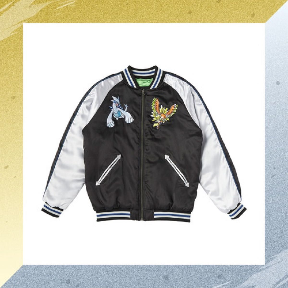 新品 ポケモン 金銀 25周年 スカジャン ルギア ホウオウ Mサイズ 2着