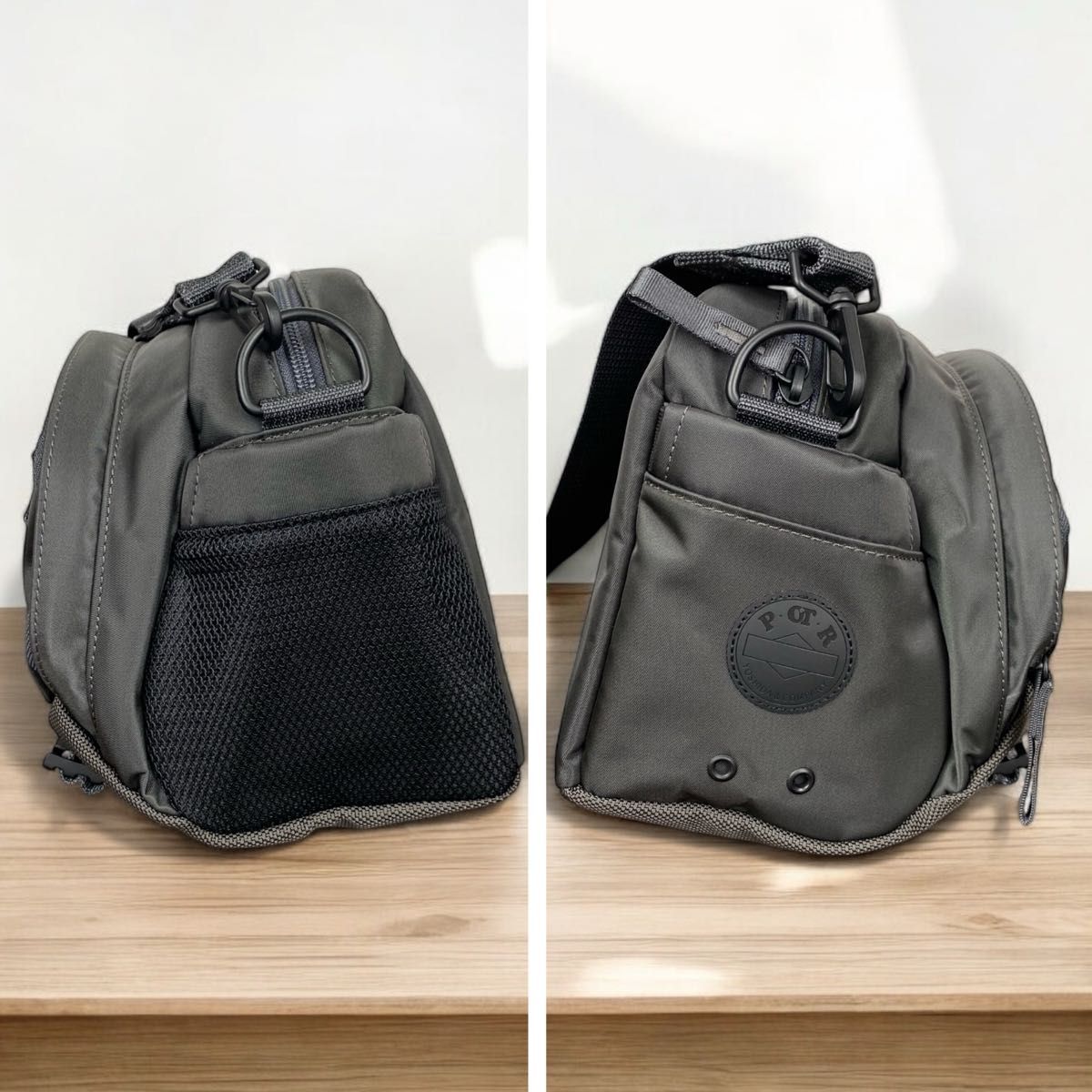 近年もの】POTR / RIDE SHOULDER BAG / グラファイト ライド