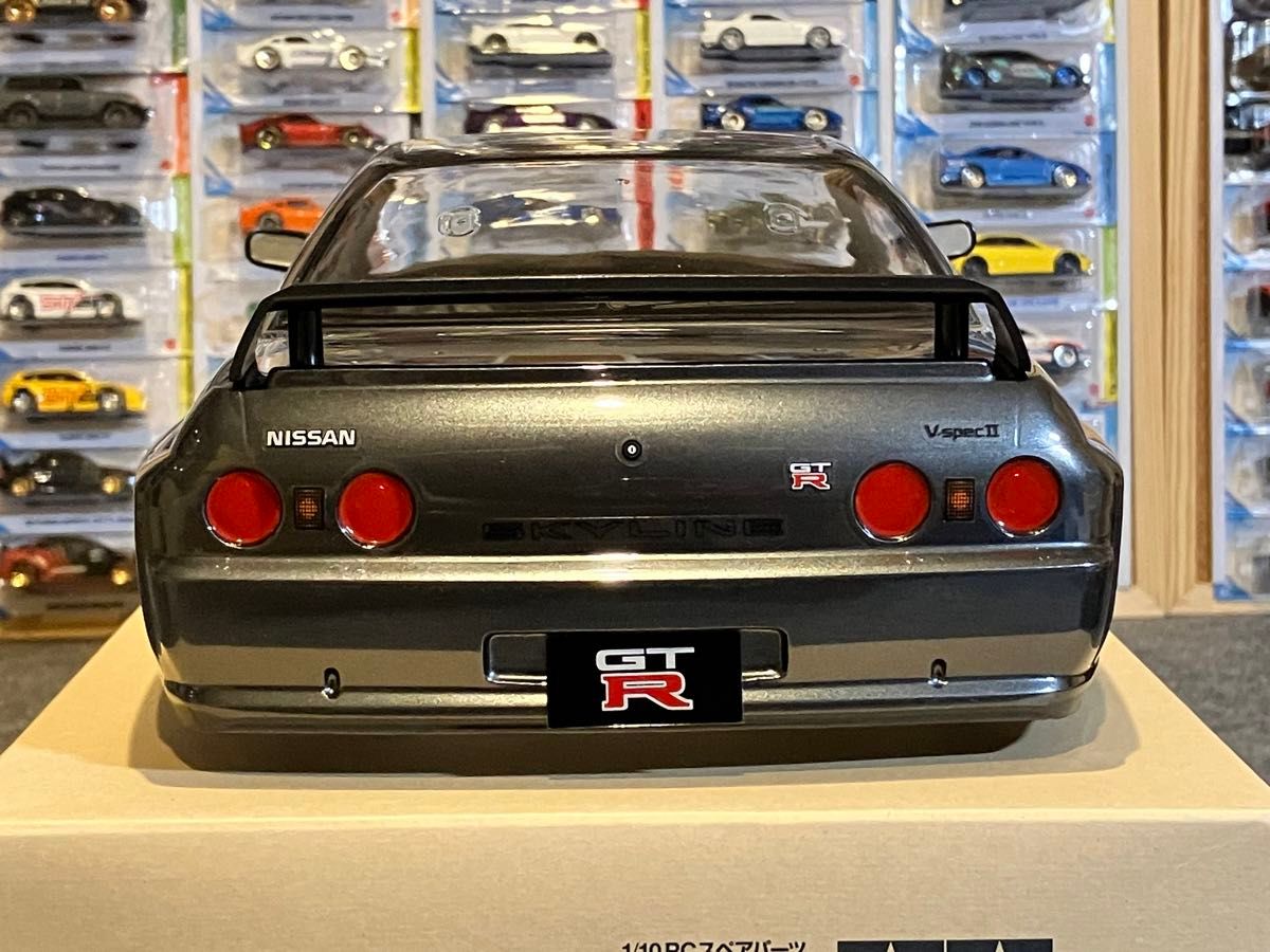 タミヤ ラジコン 日産スカイラインGT-R 塗装済 スペアボディR32