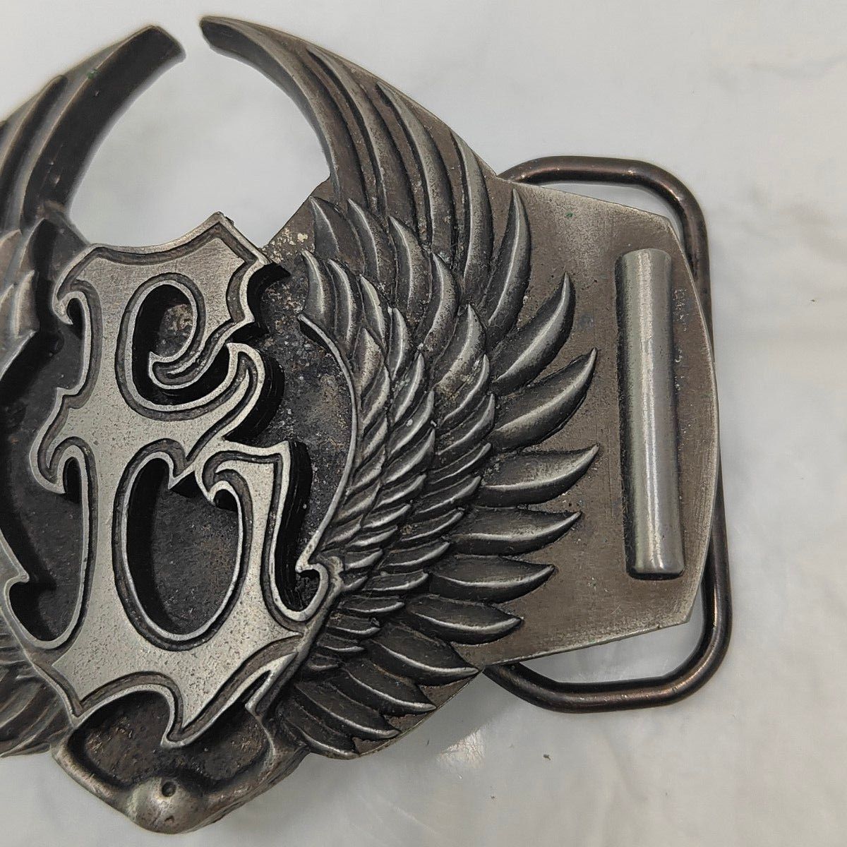 希少】YAZAWA ベルトバックル E羽 E YAZAWA 矢沢永吉｜Yahoo!フリマ