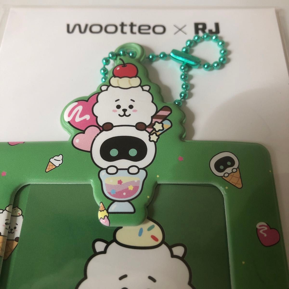 BTS JIN Wootteo X RJ ウット フォトカードフレーム｜Yahoo!フリマ（旧