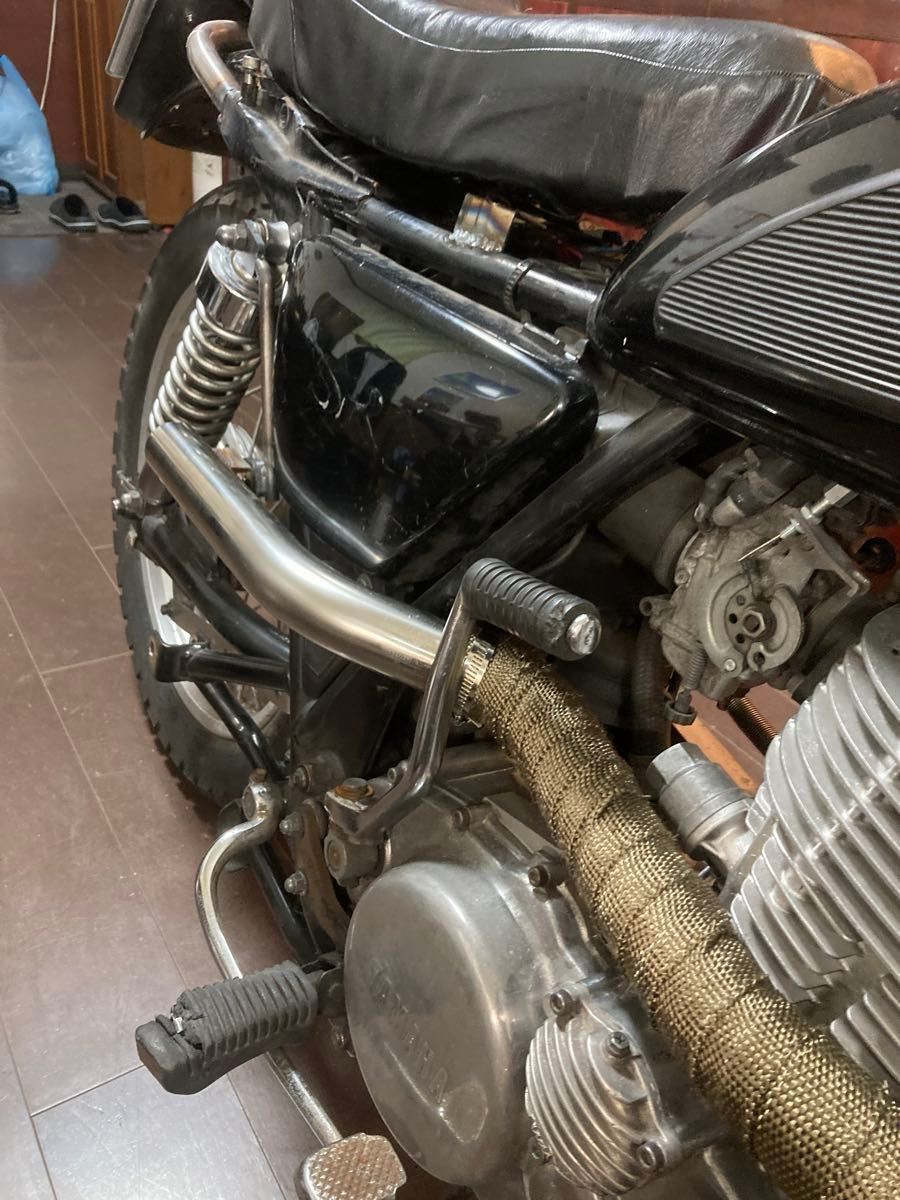 sr400 sr500 アップマフラー フルエキゾースト 1jr vmxチョッパー