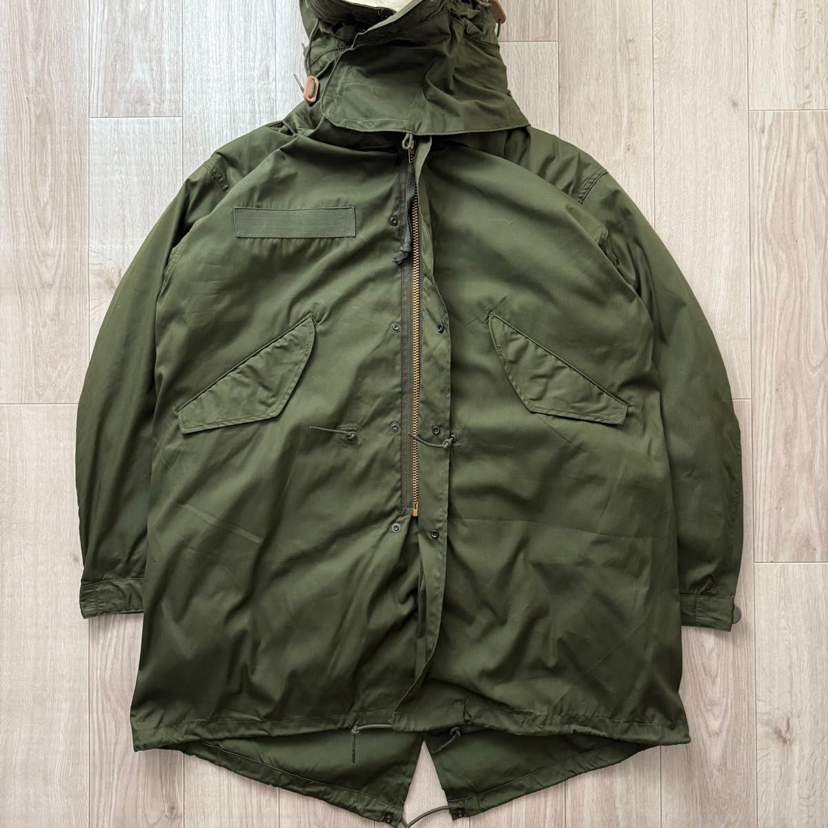 米軍実物 70s デッドストック US ARMY M-65 フィッシュテールパーカー
