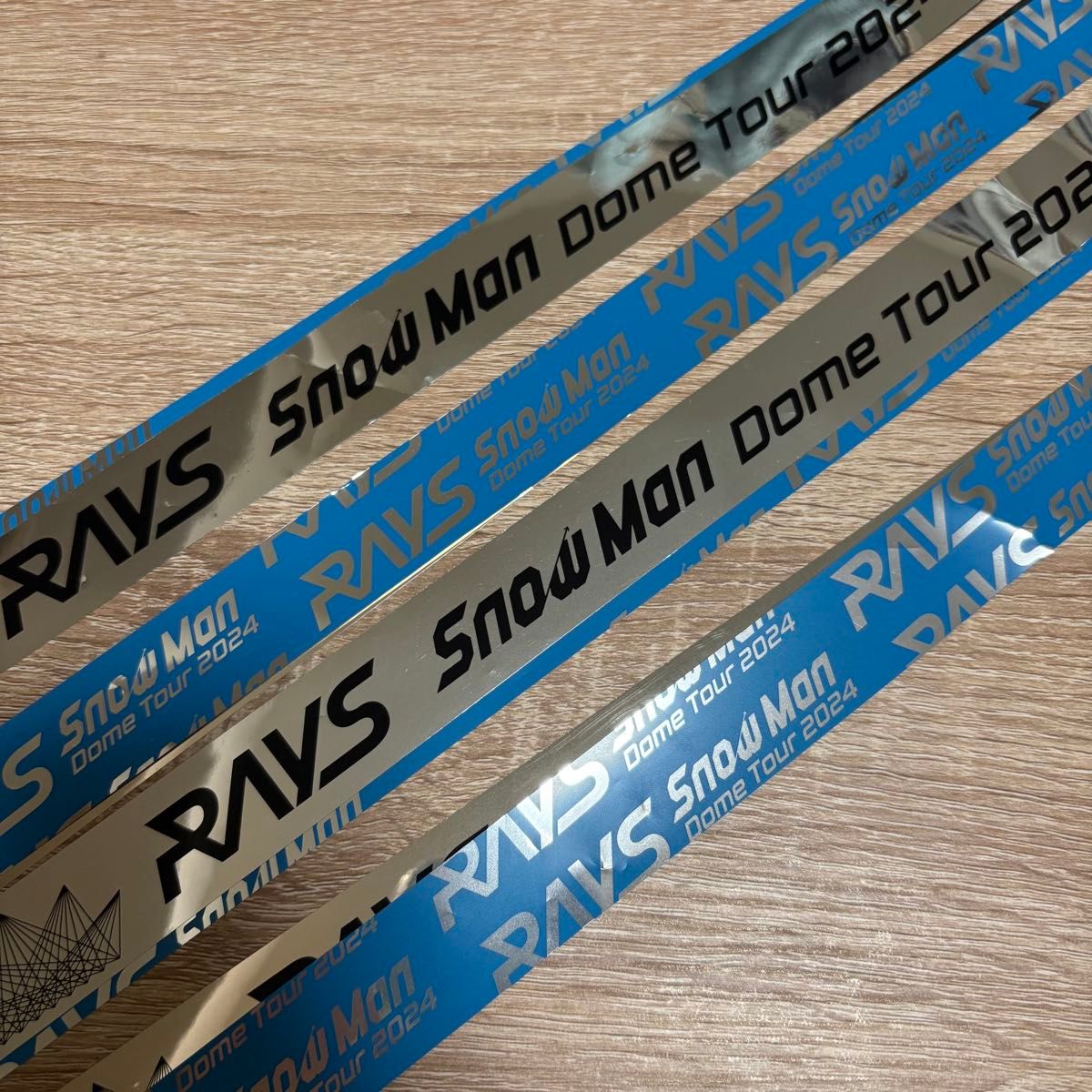 SnowMan LIVE TOUR 2024 RAYS 銀テープ フル 3本｜Yahoo!フリマ（旧