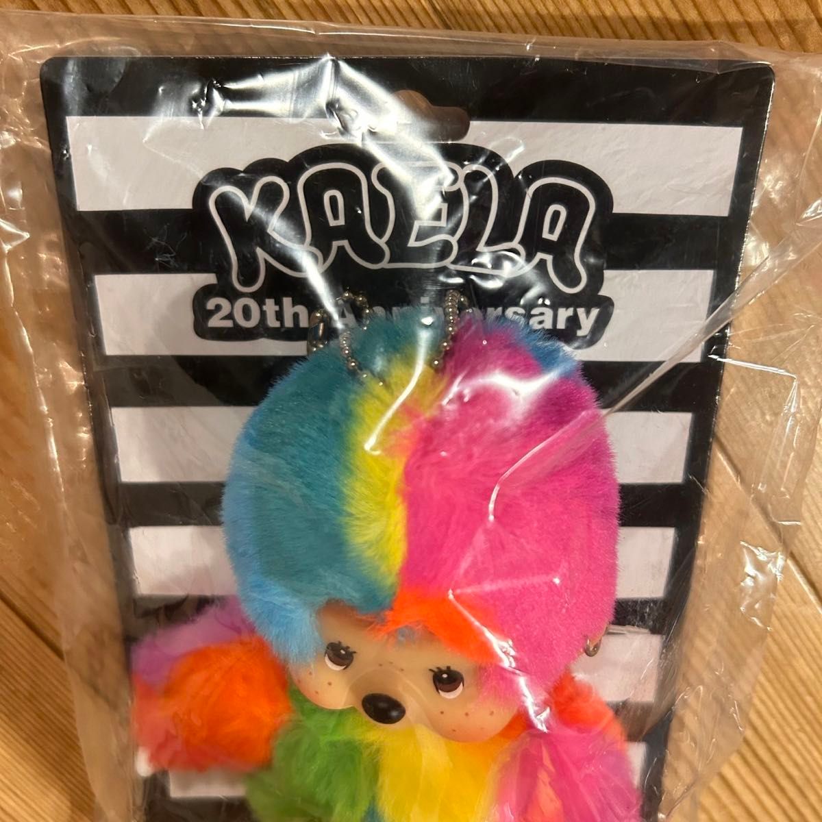 モンチッチ × 木村カエラ カエチッチ カラフルレインボー キーチェーン