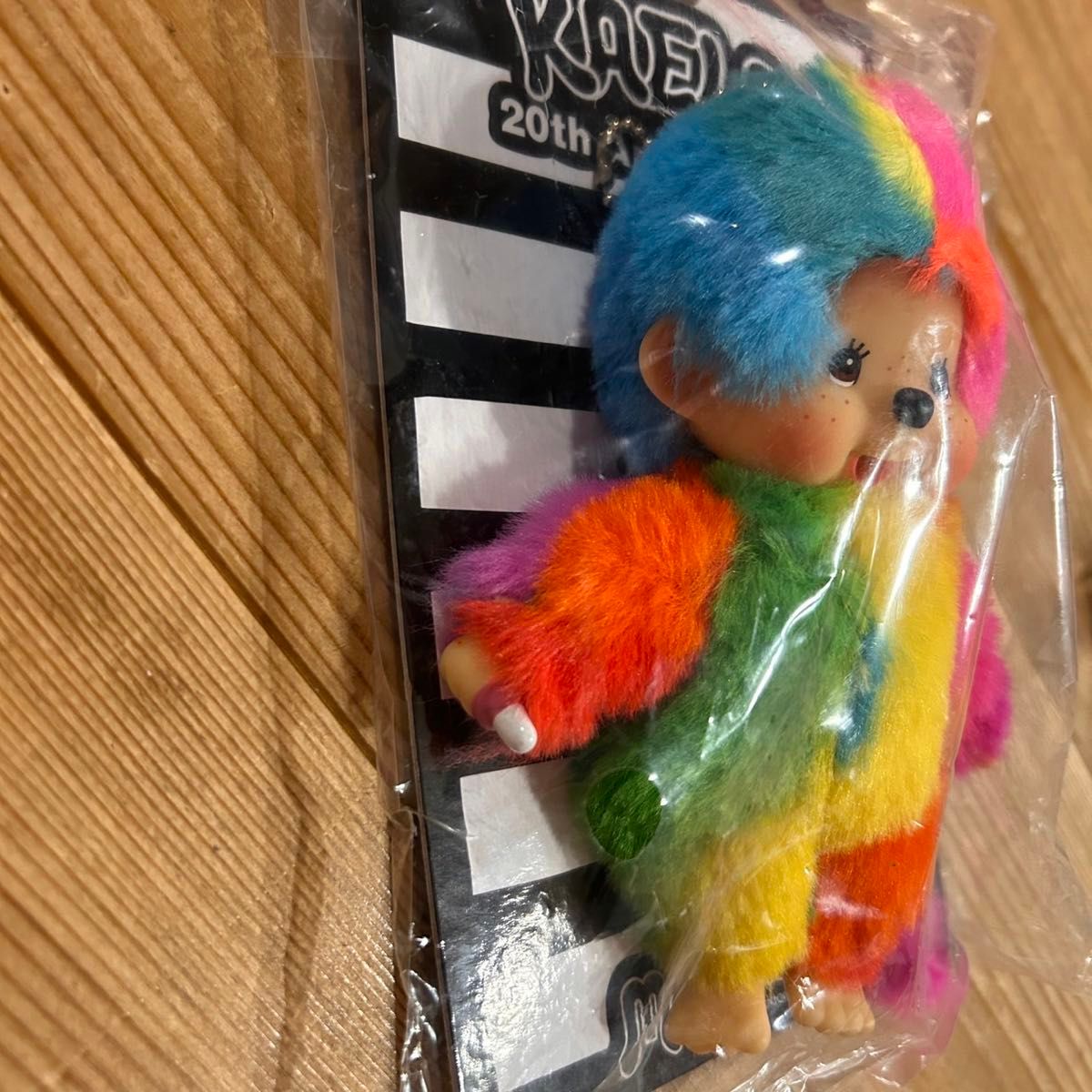 モンチッチ × 木村カエラ カエチッチ カラフルレインボー キーチェーン