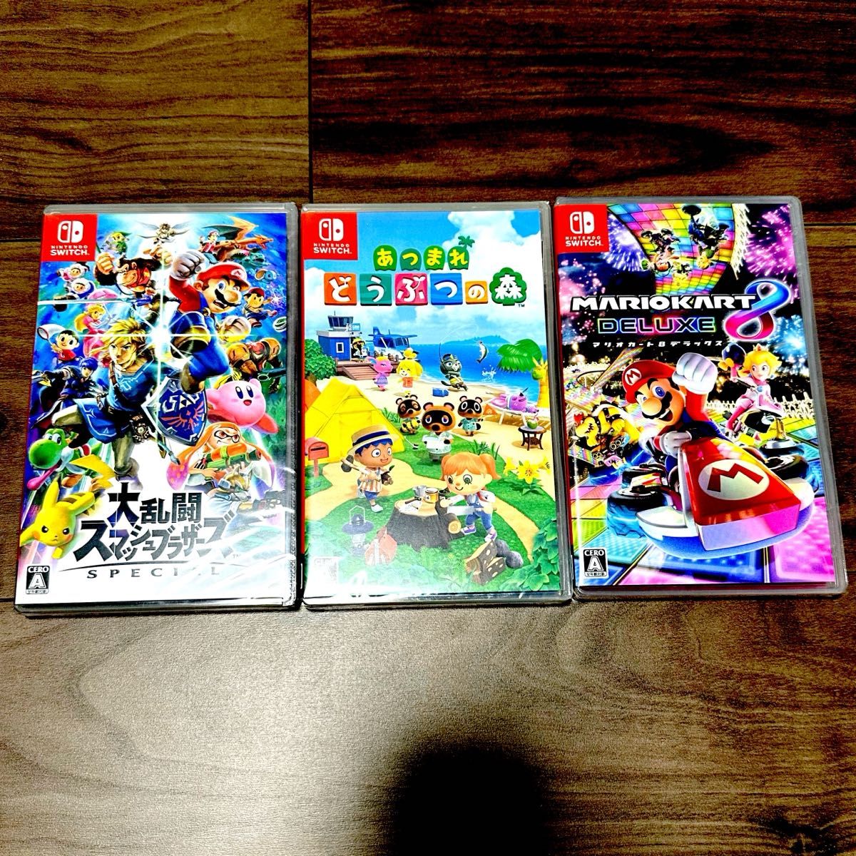 極美品】Switch Lite本体 ＋スマブラ・マリカー・スプラ3 任天堂