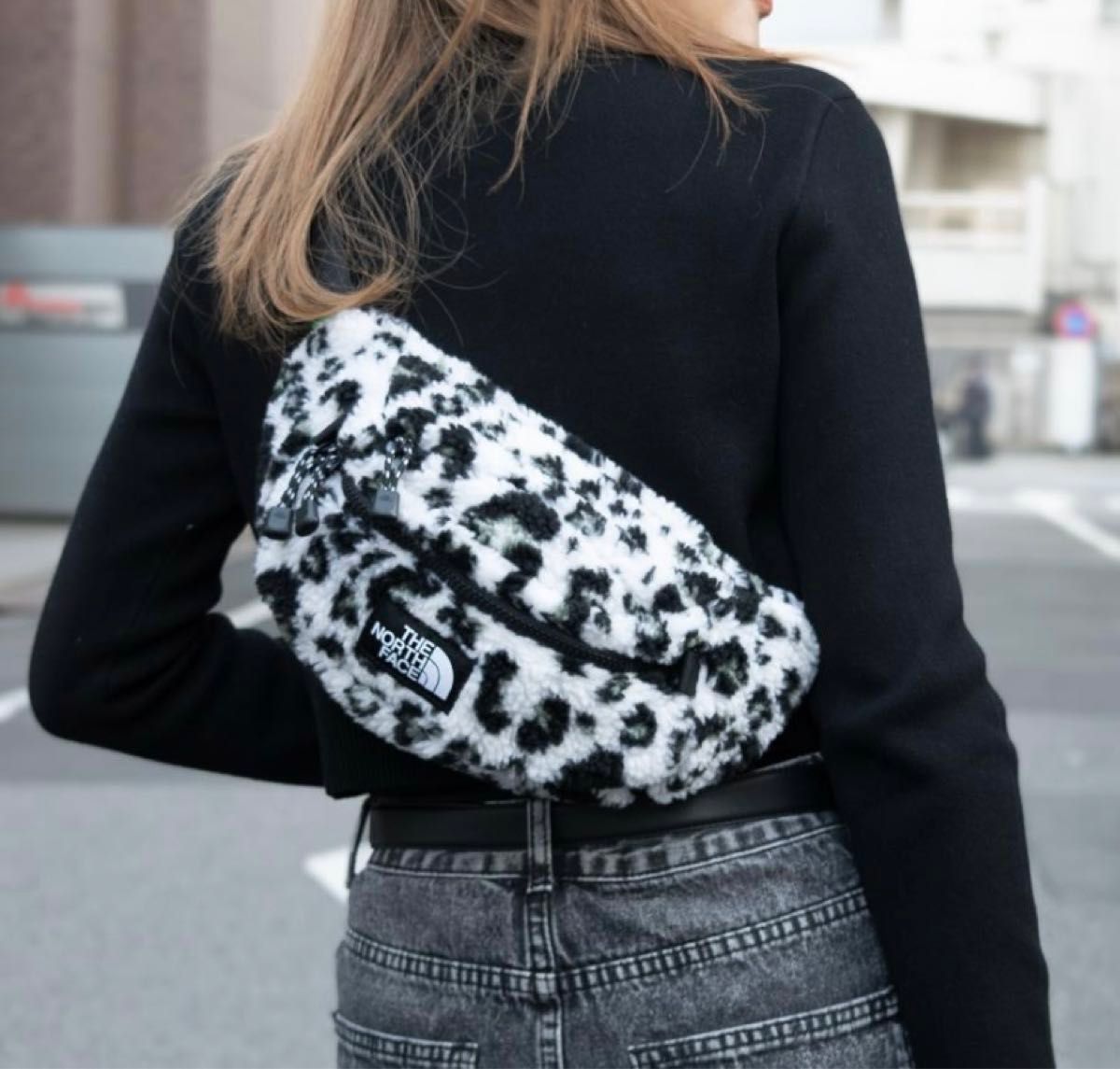 新品タグ付きTHE NORTH FACE レオパード ボディバッグ ヒョウ柄｜Yahoo