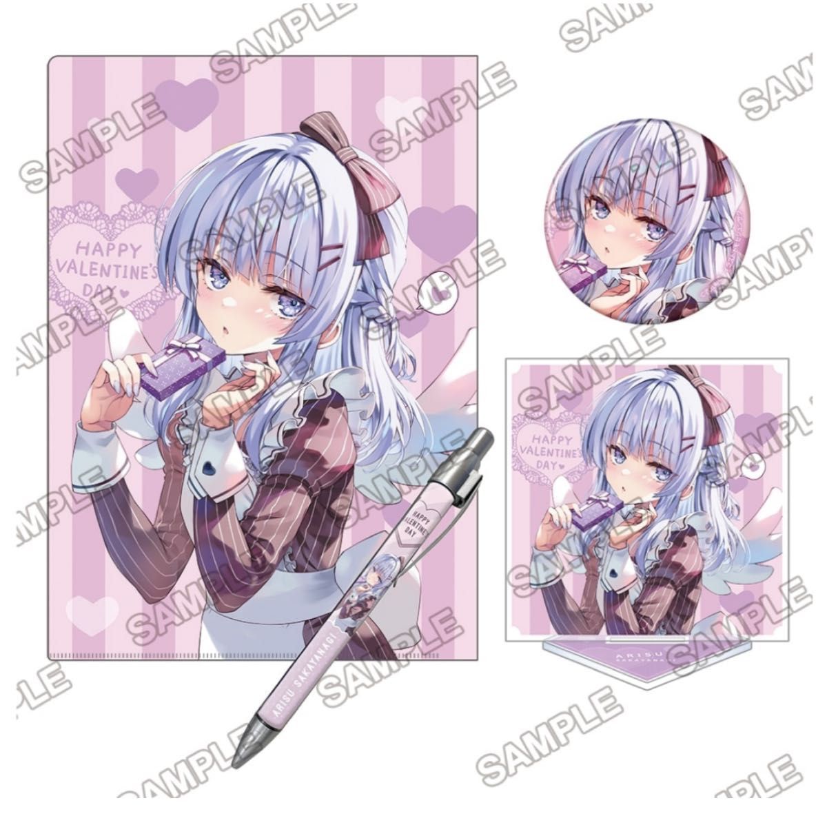 ようこそ実力至上主義の教室へ 坂柳有栖 缶バッジ アクリルスタンド