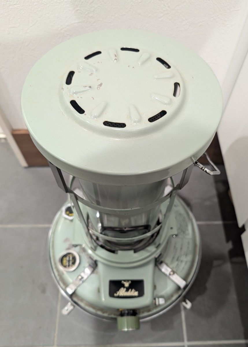 アラジン ブルーフレーム 39型デラックス 石油ストーブ レトロ 実働