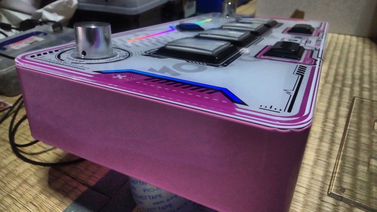 SOUNDVOLTEX専用コントローラー 『FAUCETWO+』 静音化済み SOUNDVOLTEX