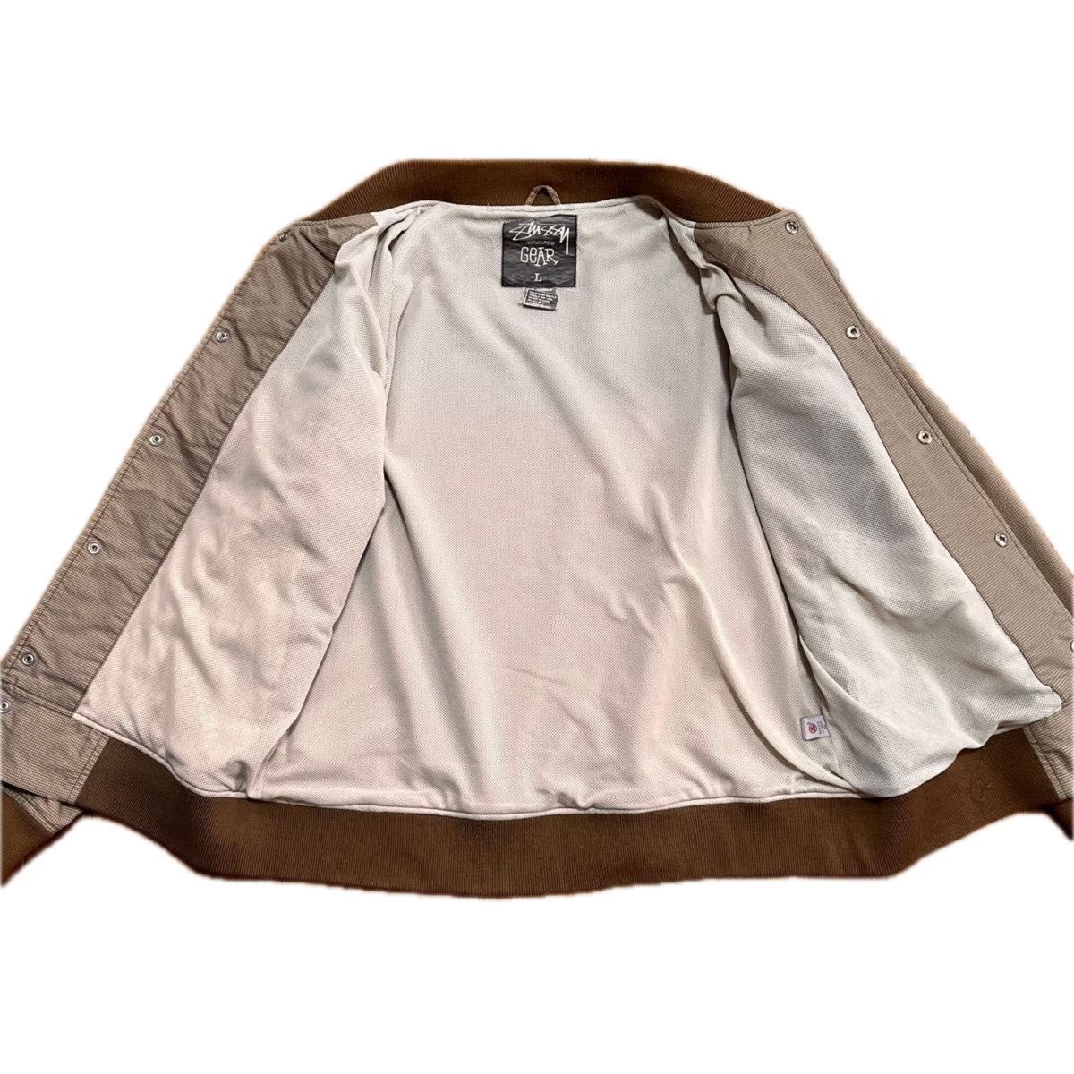 STUSSY ステューシーガンクラブチェック スタジャン ナイロン