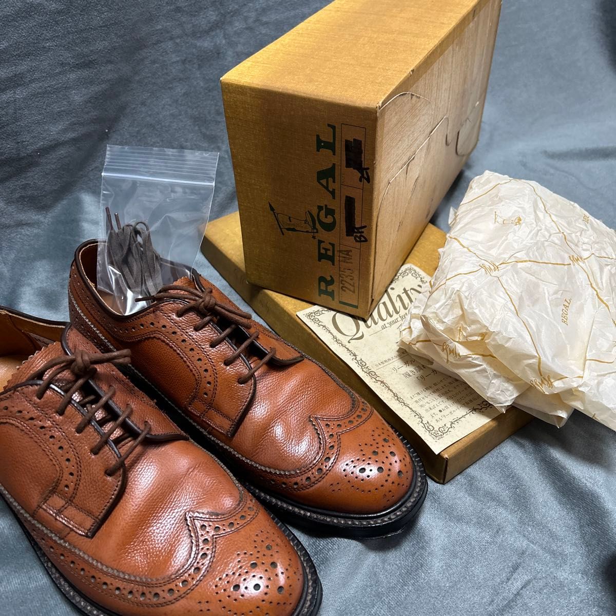 コレクション品）REGAL リーガル インペリアル model 2235 初期ロゴ 布